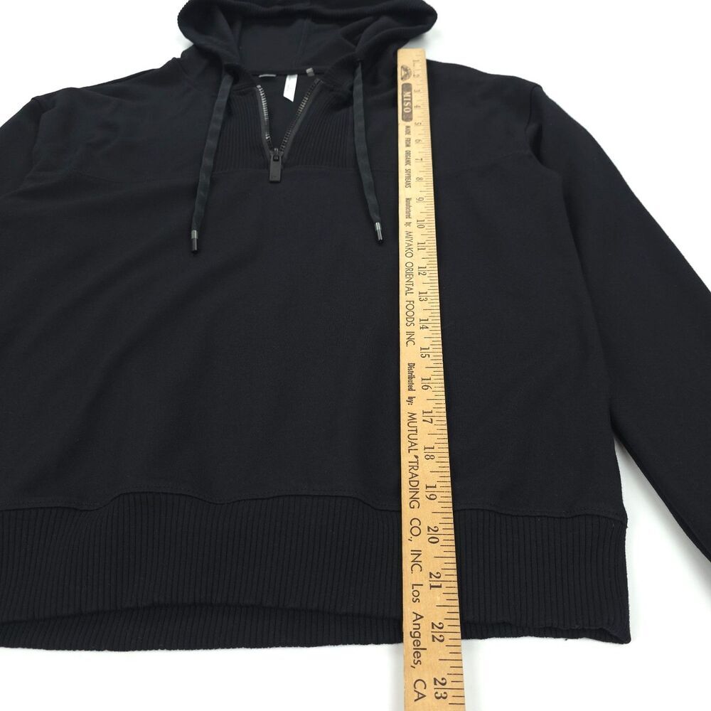 TRAVIS MATHEW Friday Ponte Half Zip Hoodie Minimal Athleisure Lounge Casual VSCO - Picture 5 of 8